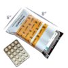 Amazon Branded Premium Bags (Recyclable) - Select from Any Size (Pack of 250) (8x11 inch - 250 Pcs)