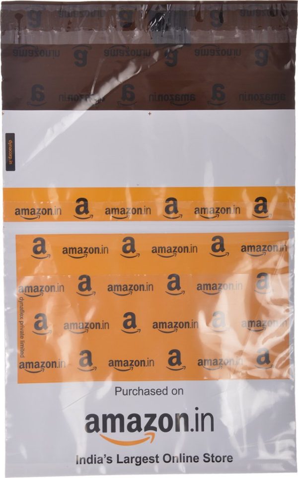 Amazon Branded Premium Non-POD Poly Bags (Without POD Jacket) -6 x 8 Inches (100 Pcs)