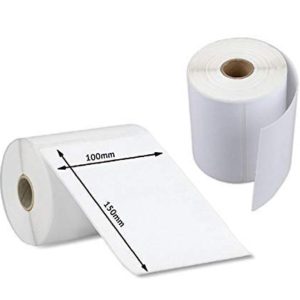 Ombuzz Thermal Barcode Shipping Labels Roll - 4"x6" - 250 Labels per Roll (1 ROLL)