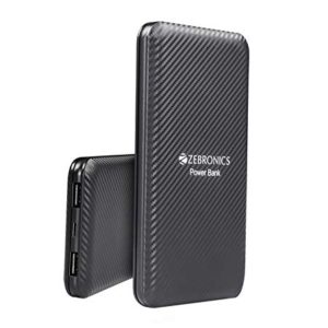 Zebronics PB10000 Power Bank with LED and Dual Output for Mobile and Tablet