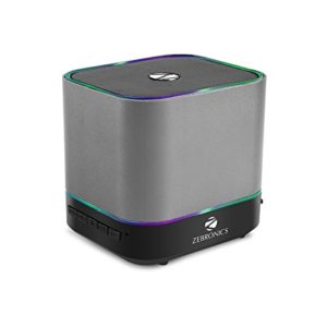 Zebronics Dice Bluetooth Speakers (Grey)