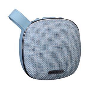 Zebronics Portable Bluetooth Speaker with Micro SD Card, USB, Call Function and FM - SAGA (Black)