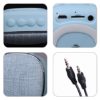 Zebronics Portable Bluetooth Speaker with Micro SD Card, USB, Call Function and FM - SAGA (Black)