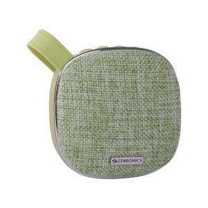 Compium Zebronics ZEB-SAGA Ultra Portable bluetooth wireless speaker with built in FM/ call function (Assorted Color)