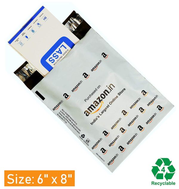 Amazon Branded Premium Bags (Recyclable) - Select from Any Size (Pack of 250) (8x11 inch - 250 Pcs)