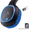 Zebronics over The Ear Thunder Built in FM Radio, Supports microSD, AUX Function Bluetooth Headset with Mic (Blue)
