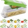 FIDI 12 in 1 Fruit and Vegetable Graters, Slicer, Chipser, Dicer, Cutter Chopper