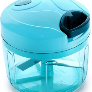 Ganesh Chopper Vegetable Cutter, Pool Green (725 ml)