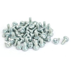 M4x8mm Pan Head Torx Socket Triangle Thread Self Locking Screw Bolt 50pcs